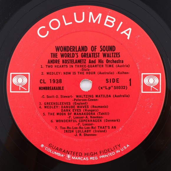 Andre Kostelanetz, Wonderland Of Sound, The World's Greatest Waltzes LP Record - Picture 5 of 12